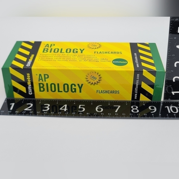 AP Biology Flash Cards Cliffs Notes # 756 - Picture 10 of 10